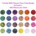 EuTengHao 9600pcs Glass Bugle Seed Beads Kit for DIY Jewelry Making - 7mm, 24 Colors with Crystal String - Buy Online on GoSupps.com
