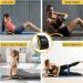 POWER GUIDANCE Ab Exercise Mat - Full Range of Motion Abdominal & Core Trainer - Sit Up Pad for Intense Ab Workouts - Black 14.2 x 11.8 - Buy Online on GoSupps.com