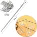 25 Pcs Metal Wick Centering Tool for Candle Making - 4.7 Inch Candel Wick Holders - Buy Online on GoSupps.com