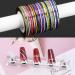 120 Pcs Nail Striping Tapes with Dispenser Cases - DIY Nail Art Decoration Tape Lines - Buy Online on GoSupps.com
