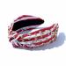 FEDANS Red Jeweled Headband for Women - Twist Bohemian Hair Accessory - Buy Online on GoSupps.com