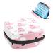 Women's bonds Storage pockets Stillpad holder pink cute whale portable period kit pocket feminine product bag for women girls color1