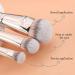 TEOYALL Flat Angled Brushes Flawless Foundation Brush Under Eye Concealer Brush Bronzer Brush with Liquid Cream Powder L/M/S - Buy Online on GoSupps.com