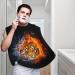 Buy Tiger In Fire Water Beard Bib - Non Stick Grooming Cloth Hair Catcher & Trimming Apron | Perfect Gifts for Men - Buy Online on GoSupps.com