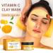 Kurkuma Vitamin C Tone Mask | Deep Cleansing Face Mask for Acne Blackheads & Dark Spots | Refines Pores & Evens Skin Tone - Buy Online on GoSupps.com