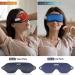Rechargeable Eye Mask with Hot Function - Reduce Eye Strain Dark Circles & Puffiness | Perfect for Travel - Buy Online on GoSupps.com