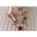 Little Thriver 2pcs Silicone Pacifier Holder Set for Boys and Girls - Silver Lining + White Sand - Buy Online on GoSupps.com