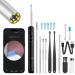 Ear Wax Removal Tool with 1920p Camera, Wireless Earwax Cleaner Otoscope Kit with 8 Pcs for iPhone & Android