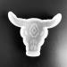 Steer Bull Skull Silicone Car Freshie Mold - Oven Safe Shiny Mold for Aroma Beads & Resin - Buy Online on GoSupps.com