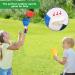 Buy Lbsel Kinder Indoor & Outdoor Sports Game - Fun Party Toy for Ages 5-12 - Includes 2 Baskets & 10 Balls - Blue & Yellow - Buy Online on GoSupps.com