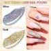 Makartt Liner Gel Nail Polish 2 Colors Glitter Silver Golden Gel Nail Art Paint Soak Off UV Curing Built in Thin Nail Brush DIY Art Design Home & Nail Salon Manicure Drawing Kit 2 Colors Glitter Collection 8 ml-(Pack of Two) - Buy Online on GoSupps.com