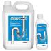 Happy Drain Sink and Drain Unblocker 500 ml and 5L Kitchen Bathroom Sink and Drain Unblocker Indoor and Outdoor Use