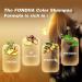 FONDIIA Brown Hair Dye Shampoo - 3-in-1 Instant Color for Women & Men - Herbal Coloring - 15-20 Min Application - Buy Online on GoSupps.com