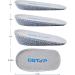 GQTJP Orthopedic Heel Lift Inserts - Achilles Tendonitis Relief - Shock Absorption - 1.4 Inch - Grey Large (Pack of 2) - Buy Online on GoSupps.com