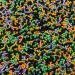 Halloween Mixed Sprinkles - 35g of Black Green Orange & Purple Cake Sprinkles Toppers Decorations 100s 1000s Mini Balls Nonpareils Strands Spooky Mx