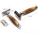 Eco-Friendly Bambuswald Wet Razor for Men - Sustainable Bamboo Razor for Beard Care | Skin-Friendly Shaving with Interchangeable Blades - Buy Online on GoSupps.com