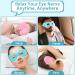 Piwosgol 2-Piece Cooling Eye Mask Set | Reusable Gel Therapy for Migraines Swollen Eyes & Dryness - Blue & Pink - Buy Online on GoSupps.com