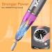 Nail Milling Mills for Geln gel - Yafex 11-in-1 Electric Nail Cutter 35000 RPM Professional Manicure & Pedicure Set Safety Lock Violet - Buy Online on GoSupps.com
