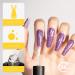 BURANO No Wipe Gel Base Top Coat Set - Shine and Long Lasting Finish for Nail Gel Polish - Soak Off LED Gel for Home DIY and Salon - Buy Online on GoSupps.com
