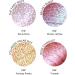 4Pcs Liquid Eye Lasting Glitter Eyeshadow Liquid Multi-Dimensional Eye Looks Eye with Applicator Eyeshadow Liquid-Set - Buy Online on GoSupps.com