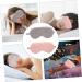 2 pi ces Masque de Nuit Satin et Peluche Cache Yeux Doux et Occultant pour Sommeil R parateur Confortable et pour Voyage Maison et H tel Orange et Gris - Buy Online on GoSupps.com