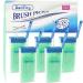 Brushpicks Interdental Toothpicks Soft Bristle Dental Floss Picks Toothpicks Helps Removes Plaque and Debris Between Your Teeth 600PCS (Pack of 5) Mint
