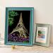 Rainbow Scratch Painting Kit for Adults & Teens - Eiffel Tower/Big Ben Theme - DIY Craft Art Set - Creative Gift - 16'' x 11.2'' - Includes 3 Tools - Buy Online on GoSupps.com