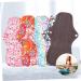 Beaupretty 8 STK Washable Aunt Towel | Comfortable Ladies' Night Cloth & Bandage Cushions | Eco-Friendly Bamboo Carbon - Buy Online on GoSupps.com