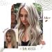Premium Hetto Real Hair Extensions Bonds - Ash Blonde #18/613 40cm 50g | Soft & Smooth Quality - Buy Online on GoSupps.com
