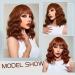 BOGSEA Auburn Synthetic Wave Wig with Bangs - Short Bob Wig for Women - Heat Resistant Hair for Everyday Party - Buy Online on GoSupps.com