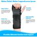 AOOWU Adjustable Carpal Tunnel Wrist Support Brace with Metal Splint - Breathable Relief for Pain, Sprains, Tendonitis (M Right) - Buy Online on GoSupps.com