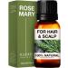 Kukka Pure Rosemary Oil for Hair Growth (10 ml) - 100% Natural Undiluted Therapeutic Grade Rosemary Essential Oils for Skin Diffuser Dry Scalp & Aromatherapy - Rosemary Hair Oil for Hair Growth Rosemary 10 ml (Pack of 1)