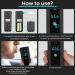 Chaoos Portable Breathalyzer Alcohol Tester with LCD Display - High Precision, 10 Mouthpieces for Home and Party Use (Black) - Buy Online on GoSupps.com