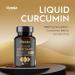 Liquid Curcumin - 60 Capsules - 185x Turmeric or Curcumin Tablet Bioavailability - Liquid Turmeric Capsules with 1000mg Genuine NovaSOL (Curcumin Liquid) per Serving - 30 Daily Servings 60 Count (Pack of 1) - Buy Online on GoSupps.com