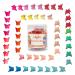 Mesmeriser Butterfly Clips Pack of 50 – 14 Assorted Matte Colours Mini Butterfly Hair Clips – Cute Hair Claws Clips for Women and Girls in Box Packaging for Easy Storage