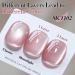Double Rhythm Jelly Glass Cat Eye Gel Polish 15ML - Holographic Glitter Magnetic Nail Polish for DIY at Home - Translucent Sheer Color (Pink Orange-MC1102 - Buy Online on GoSupps.com