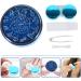 Minkissy Colored Contact Lenses Set with Case & Tweezers | Portable Travel Kit for Eye Care - Buy Online on GoSupps.com