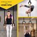 Adjustable Workout Rings - 15ft Long | Supports up to 661lbs | Non-Slip Tape Grip | Set of 2 - Buy Online on GoSupps.com