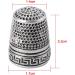 Sewing Thimble Set - Stainless Steel Tailor Finger Protectors | Quilting Craft Accessories - Buy Online on GoSupps.com