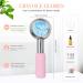 Unbreakable Stainless Steel Ice Globes for Face - Best Facials for Puffiness & Wrinkles | Pink Ice Balls for Skin Care Neck & Eyes - Buy Online on GoSupps.com