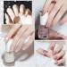 Nail Polish Set Glitter Nail Varnish - Quick Dry & Long Lasting Nail Varnish - Non-Toxic Water Based Holographic Nail Polish - No Need UV Nail Paint for DIY Nail Art Manicure at Home 8ML(4PCS Glitter) - Buy Online on GoSupps.com