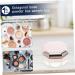 IWOWHERO 8 Pcs Powder Box Cosmetic Jars Empty Powder Compact Body Powder Puff Sponge Bottle As Golden - Buy Online on GoSupps.com