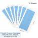 144 Double-Sided Adhesive Strips for Hair Extensions & Wigs - Replacement Tape (4x0.8 cm Blue) - International Shipping Available - Buy Online on GoSupps.com