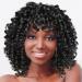 Smoothing for Hair European And American Small Curly African Ladies Wig Rod Fluffy Fiber High Temperature Silk Headgear Suitable For Black Women Frontal Closure Pink One Size - Buy Online on GoSupps.com
