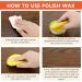 Wood Polish Wax - 100g Paste Wax for Wood Finish Cleaner & Conditioner | Perfect for Furniture Floors & Cabinets - Buy Online on GoSupps.com