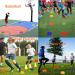 Roujiatk 9 Poly Vinyl Spot Markers - 18PCS for Sports, Games, and Speed Agility Training - Buy Online on GoSupps.com