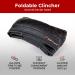 Fincci 26x2.125 Inch Slick Foldable Bike Tires - Pack of 2 | Road Hybrid Street Bicycle Tire Set - Buy Online on GoSupps.com