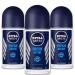 Nivea Men Anti Perspirant Roll On Fresh Active Longlasting Freshness Ocean Extracts 48 Hour Protection 1.7 Ounce (Pack of 3)