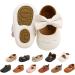 Baby Girl's Mary Jane First Walking Shoes | Anti-Slip Princess Shoes | Infant Baby Shoes 0-6 Months | PU Leather | E White - Buy Online on GoSupps.com