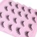 10 Pairs of Natural Wispy Manga False Eyelashes - Asian Korean Manhua Strip Lashes - Buy Online on GoSupps.com